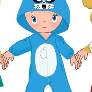 Disfraz Infantil Gatita Akela Kigurimi 10-12 años