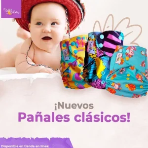 Pañal de Bolsillo Bella Carlota | Coolmax y Artesanal