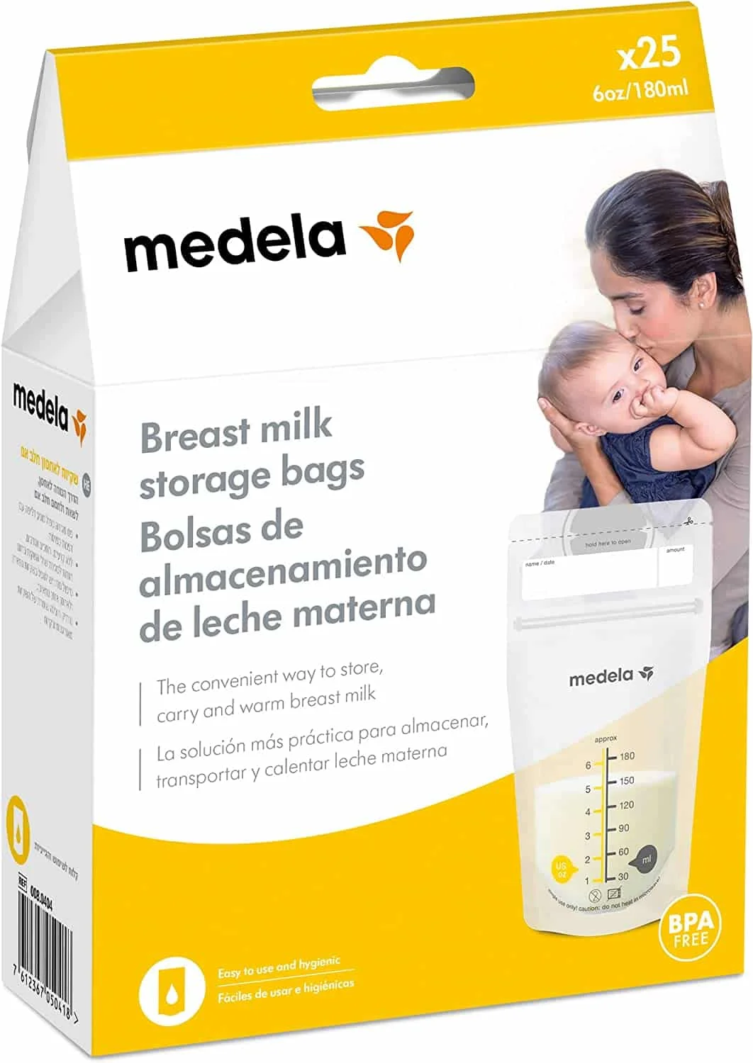 Bolsas Almacenamiento Leche Materna 50 uds Medela
