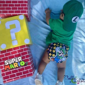 Pañal de Bolsillo Bella Carlota | Velour de Algodón