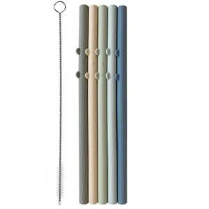 Set de pajitas de Silicona de Eef Lillemor