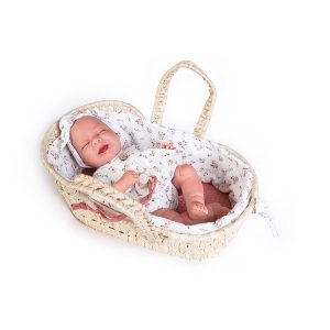 Mi Pequeño Reborn Lluna con Capazo 33cm