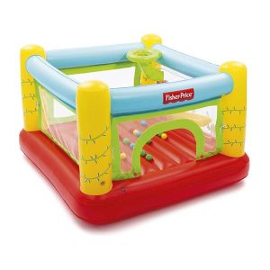 Castillo Hinchable con Bolas Fisher Price