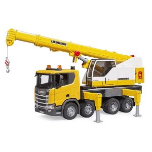 Bruder 3571 Camión Scania Super 560R Con Grúa Liebherr