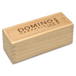 Domino Competicion Caja Madera