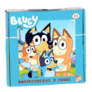 Bluey Rompecabezas 9 Cubos