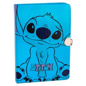 Disney Diario Stitch con Candado