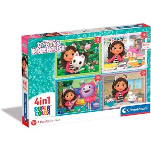 Casa de Gabby Puzzle Infantil 4 In 1