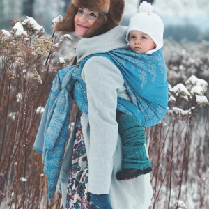 Fular Tejido Costal Heath Little Frog