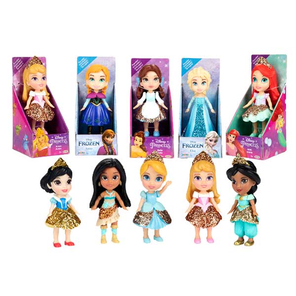 Disney Mini Muñeca Princesa 8cm