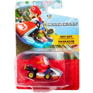 Super Mario Bros Mini Kart Racer Shy Guy 6cm