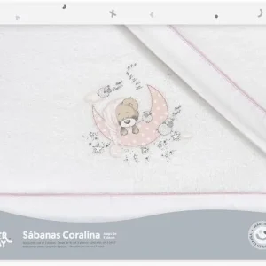 Juego de Sábanas de Minicuna de Coralina