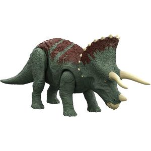 Jurassic World Figura Dinosaurio Triceratops Ruge y Golpea con sonidos