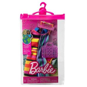 Barbie Look Moda Vestido Rayas