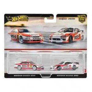 Hot Wheels Pack 2 Coches Nissan 240SX – Nissan Silvia