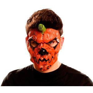 Máscara Terror Calabaza Siniestra
