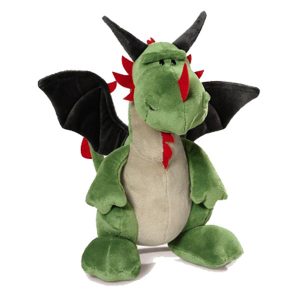 Peluche Dragon Verde 20cm