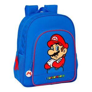 Super Mario Mochila Adaptable 38cm