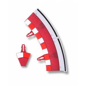 Scalextric Borde Interior-Exterior Curva Interior