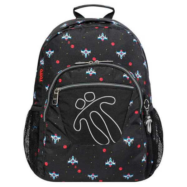 Mochila Totto Acuareles Espacio Adaptable 44 cm