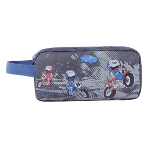 Estuche Escolar Kross Moto 23cm