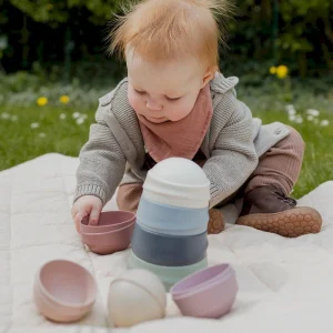 Tentetieso Apilable BIBS Wobbly Pastel Rainbow