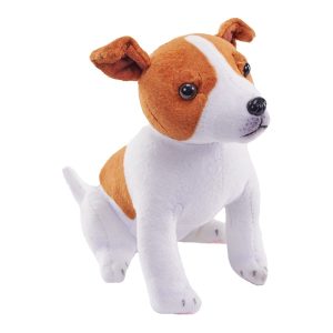 Peluche Perro Jack Russell Terrier con Sonido 14cm