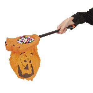 Accesorio disfraz – Atrapacaramelos: Mano calabaza