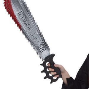 Accesorio disfraz – Serrucho Mata Zombies (50 cm)