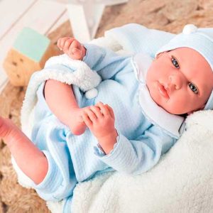 Muñeco reborn tiago 40 cm.