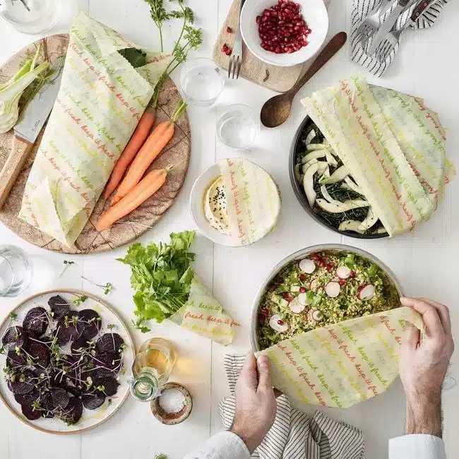 Envoltorios de Tela y Cera Vegana Vegan Food Wraps