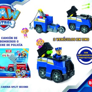 Vehiculo split-second patrulla cani