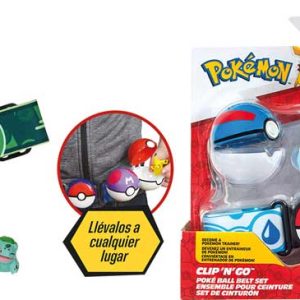 Set de cinturon poke ball pokemon