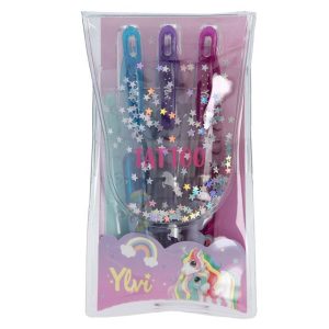 Boligrafos de gel – TOPModel: Purpurina Tattoos