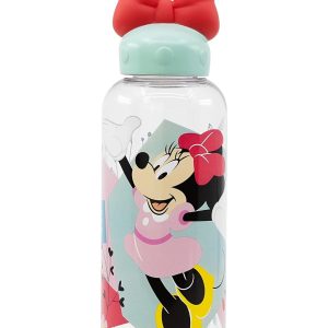 Botella – Tapon 3D: Minnie Mouse Lazo (560 ml.)