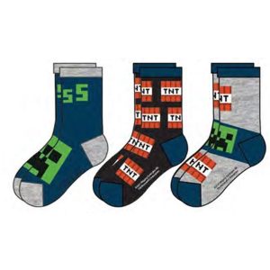 Calcetines Minecraft – Pack 3 u. (27/30)