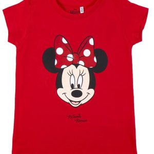 Camiseta corta – Disney: Minnie M. roja (5 años)