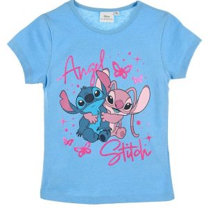 Camiseta – Disney: Angel Stitch azul (10 años)