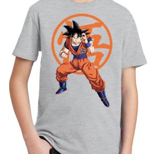 Camiseta – Dragon Ball: Goku gris (8 años)