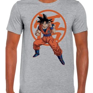 Camiseta – Dragon Ball: Goku gris (Adulto S)