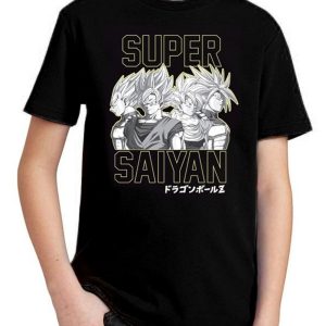 Camiseta – Dragon Ball: Super Saiyan (12 años)