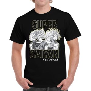 Camiseta – Dragon Ball: Super Saiyan (Adulto L)