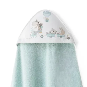 Capa de Baño Jirafa Bicicleta Verde