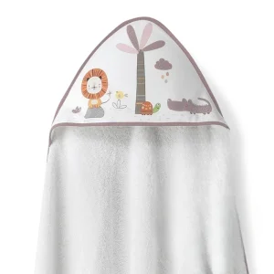 Capa Baño Leon Palmera Bco/Maquillaje