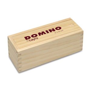 Domino caja madera 21×42 mm.