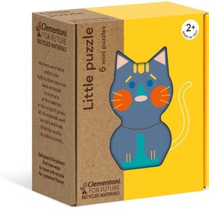 6 mini puzzles animales 2-3 pzas.