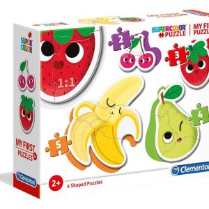 4 puzzles progresivos frutas