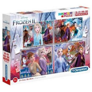 4 puzzles progresivos frozen ii