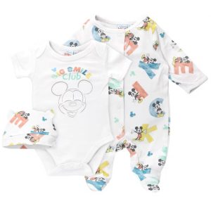 Conjunto ropa – Bebé: Mickey Big Smile Club (1 mes