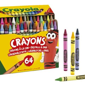 64 ceras colores crayons